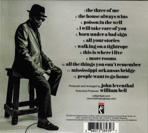 William Bell : This Is Where I Live (CD, Album)