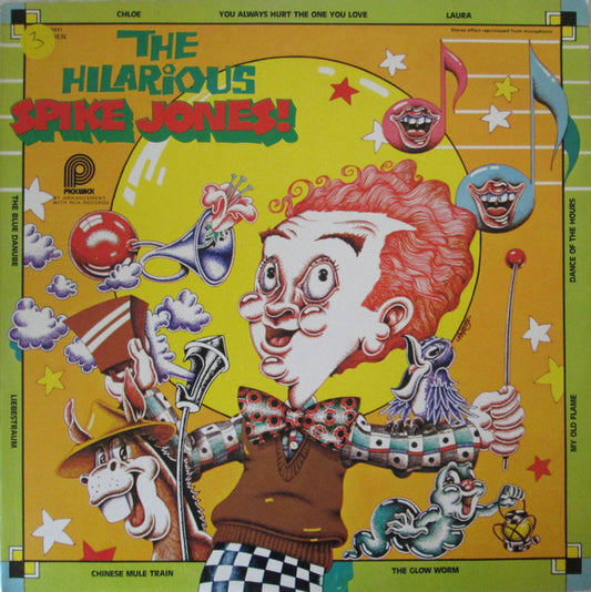 Spike Jones And His City Slickers : The Hilarious Spike Jones (LP)