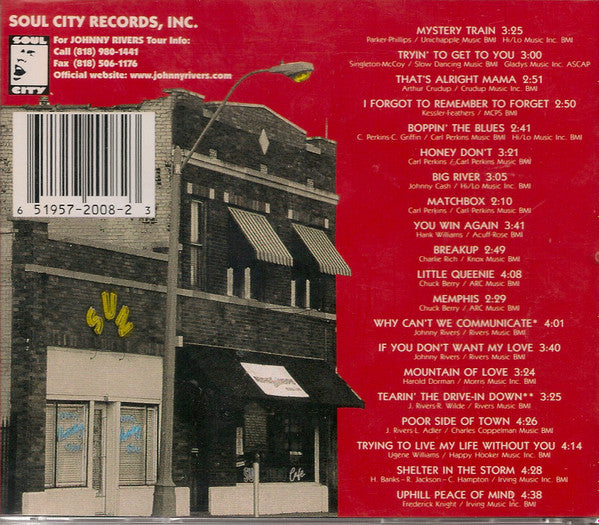 Johnny Rivers : The Memphis Sun Recordings (CD, Album)