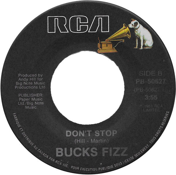 Bucks Fizz : Making Your Mind Up (7", Single)