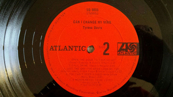 Tyrone Davis : Can I Change My Mind (LP, Album)