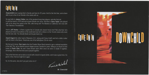 Downchild* : Come On In (CD, Album)