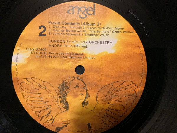 André Previn, London Symphony Orchestra : Previn Conducts: Showpieces for the London Symphony Orchestra (Album 2) (LP, Album, Quad)
