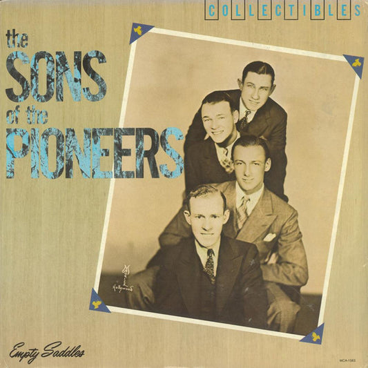 The Sons Of The Pioneers : Empty Saddles (LP, Comp, Club)