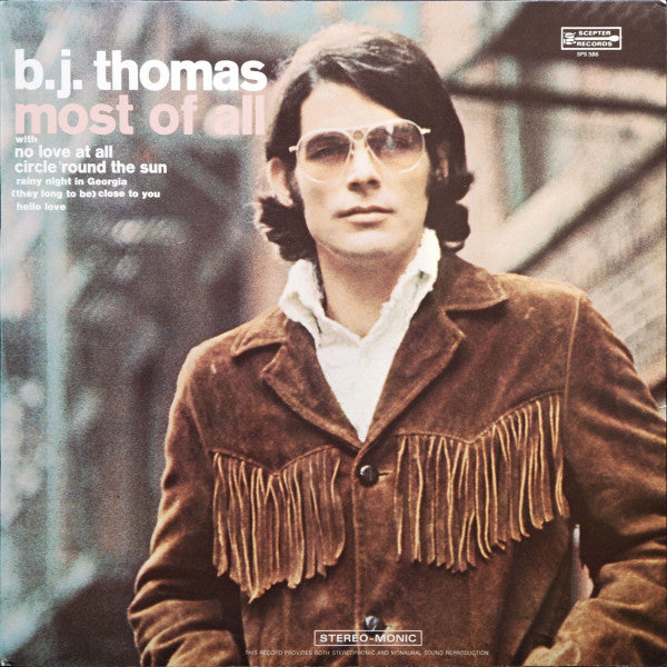 B.J. Thomas : Most Of All (LP, Album, RP, Gat)