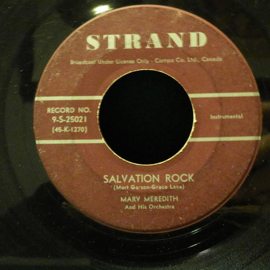 Marv Meredith And His Orchestra : Swiss Miss / Salvation Rock (7", Single)