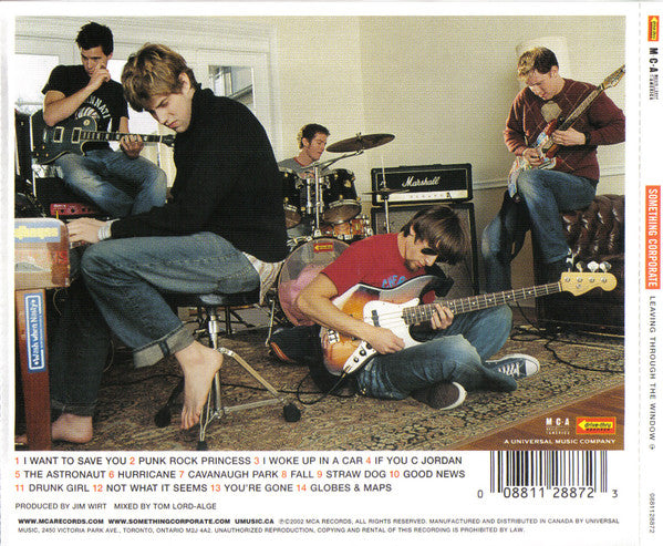 Something Corporate : Leaving Through The Window (CD, Album)