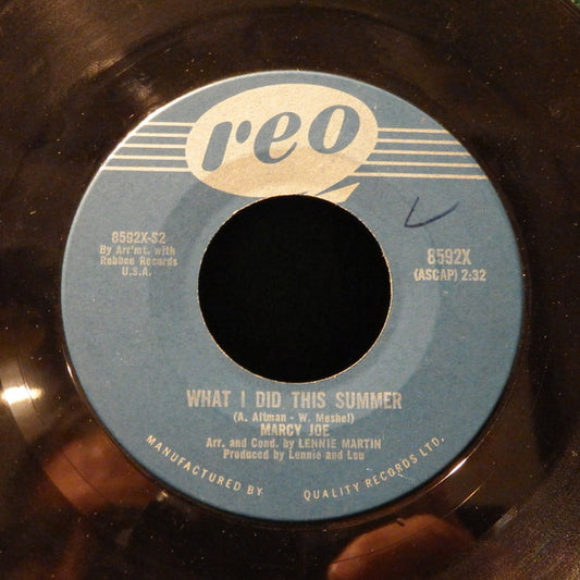 Marcy Joe : Since Gary Went In The Navy (7", Single)