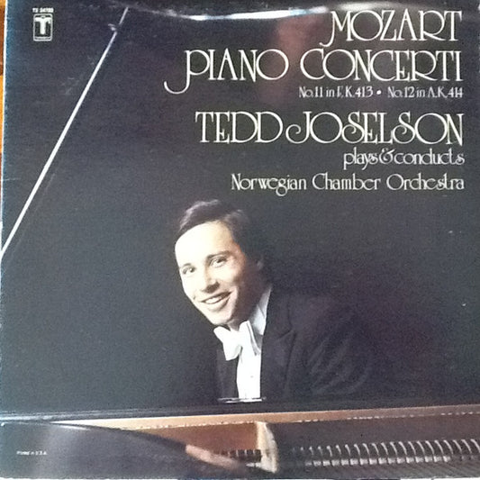 Mozart*, Tedd Joselson : Piano Concerti No.11 In F. K.413 / No.12 In A. K.414 (LP, Album)