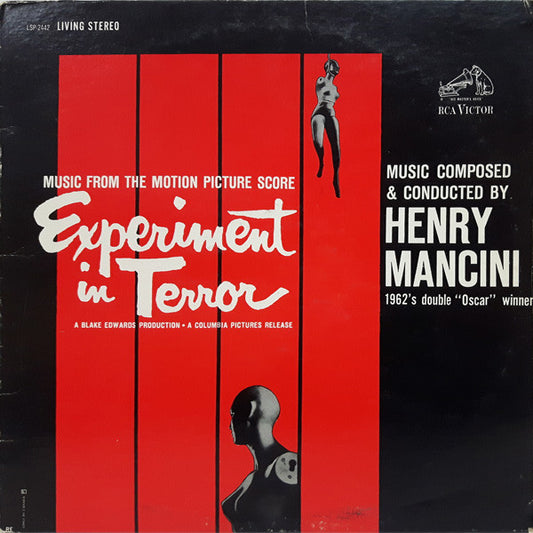 Henry Mancini : Experiment In Terror (Music From The Motion Picture) (LP, Album, RE)