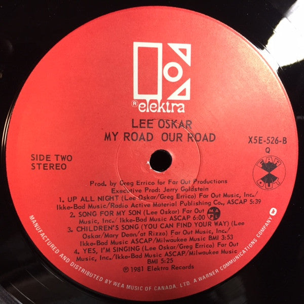 Lee Oskar : My Road Our Road (LP, Album)