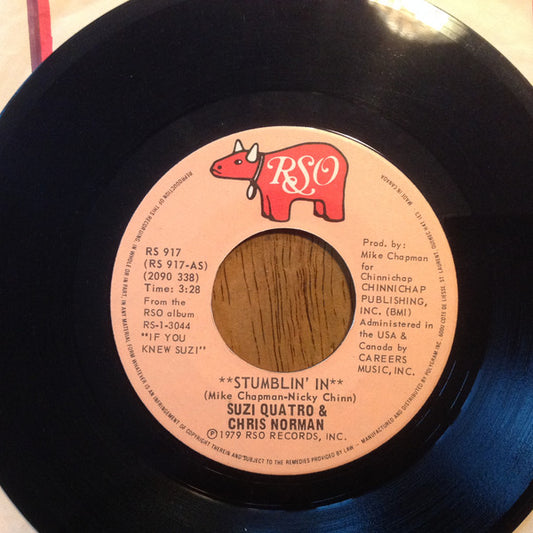 Suzi Quatro & Chris Norman : Stumblin' In (7", Single)