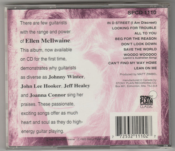 Ellen McIlwaine : Looking For Trouble (CD, Album, RE)