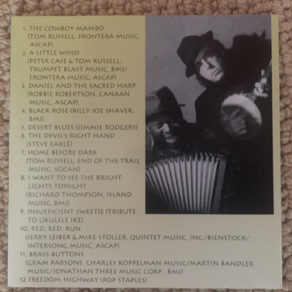Barrence Whitfield With Tom Russell : Cowboy Mambo (CD, Album)