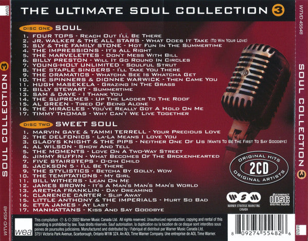 Various : The Ultimate Soul Collection 3 (2xCD, Comp, Ltd)