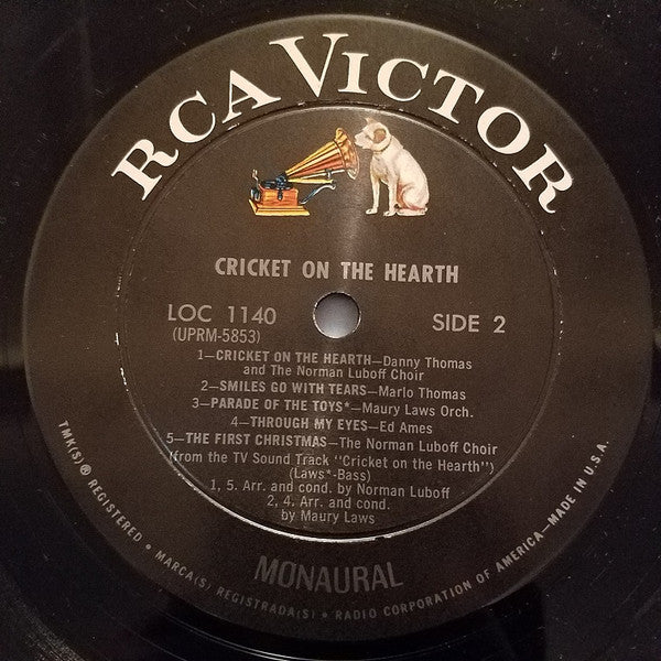 Various : Cricket On The Hearth - A Christmas Musical Fantasy (LP, Album, Mono)