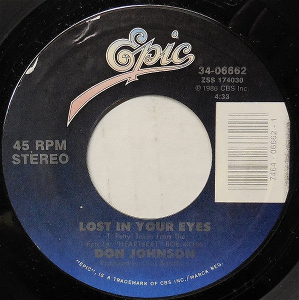 Don Johnson : Voice On A Hotline (7", Single)