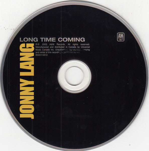 Jonny Lang : Long Time Coming (CD, Album)