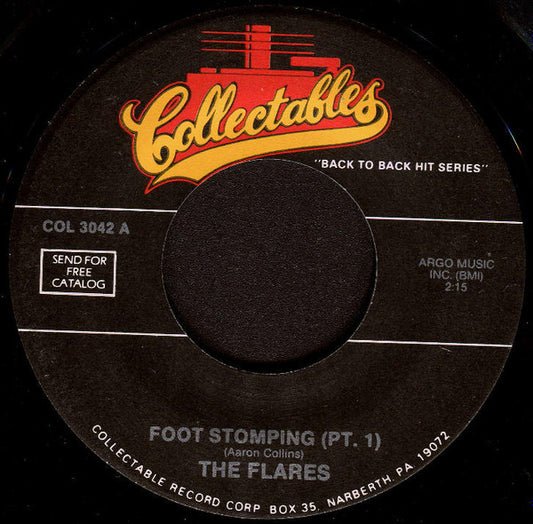 The Flares / Sandy Nelson : Foot Stomping (Pt. 1) / Teen Beat (7", Single)