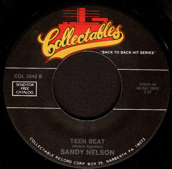 The Flares / Sandy Nelson : Foot Stomping (Pt. 1) / Teen Beat (7", Single)