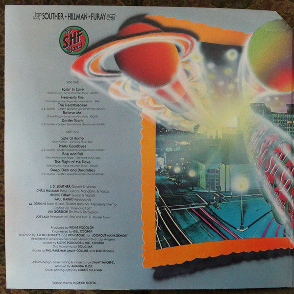 The Souther-Hillman-Furay Band : The Souther-Hillman-Furay Band (LP, Album, Spe)