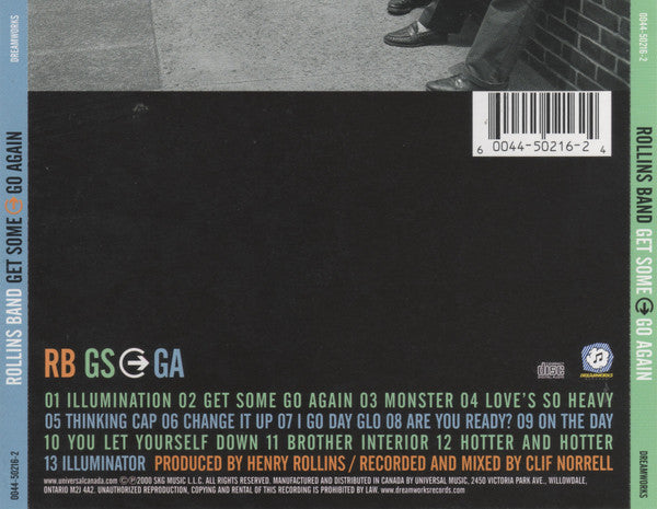 Rollins Band : Get Some Go Again (CD, Album)