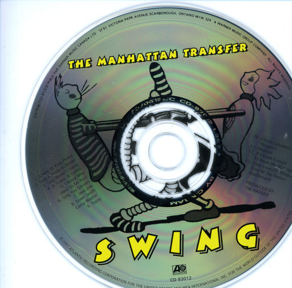 The Manhattan Transfer : Swing (CD, Album)