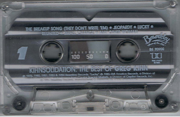 Greg Kihn : KihnSolidation:The Best Of Greg Kihn (Cass, Comp)