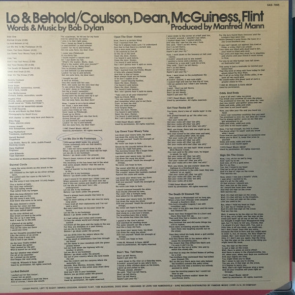 McGuinness Flint : Lo & Behold (LP, Album)
