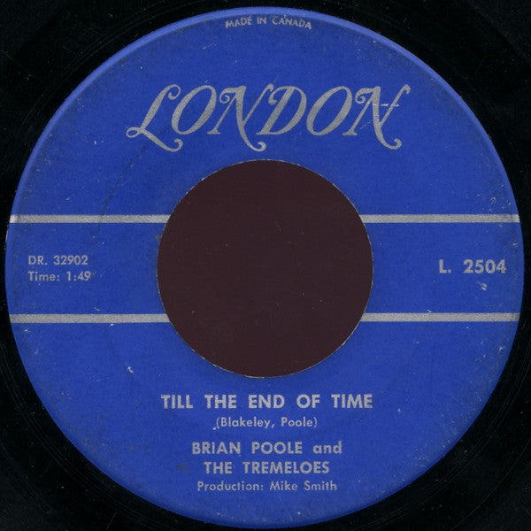 Brian Poole And The Tremeloes* : Someone, Someone (7", Single)