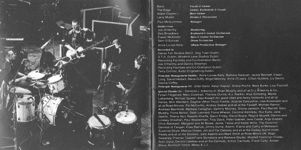 U2 : Achtung Baby (CD, Album, Club)