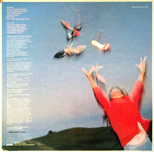 Rory Block : Blue Horizon (LP, Album)