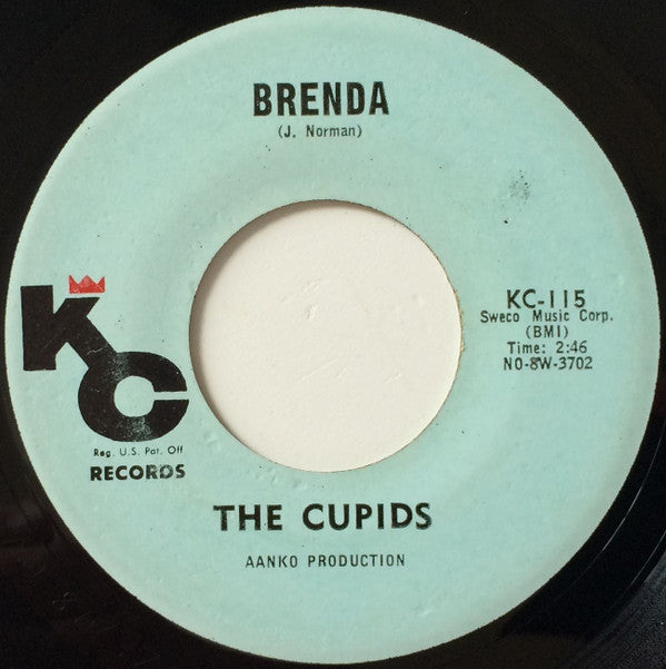The Cupids (2) : Brenda / For You (7")