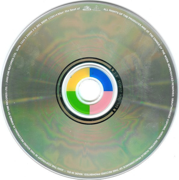 Blur : The Best Of (2xCD, Comp, S/Edition, O-C)