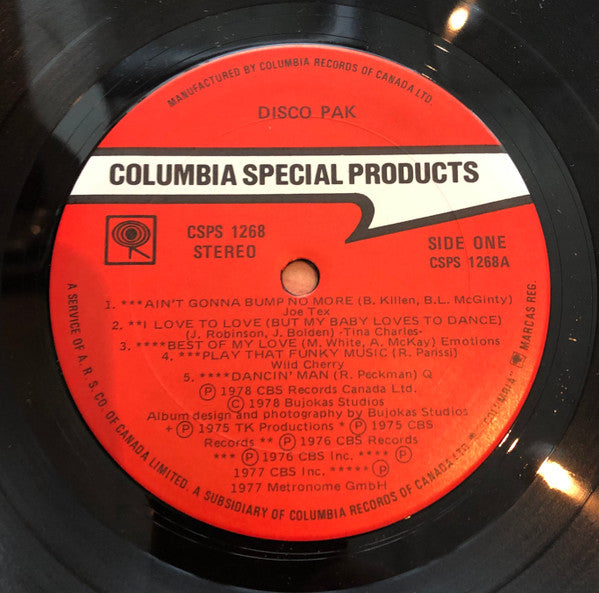 Various : Disco Pak (LP, Comp)