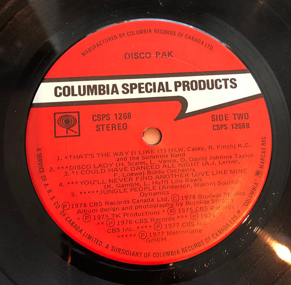 Various : Disco Pak (LP, Comp)