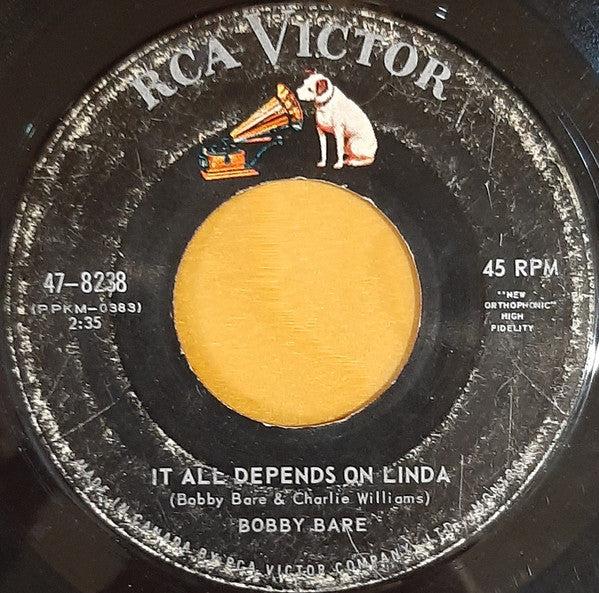 Bobby Bare : 500 Miles Away From Home (7", Single)