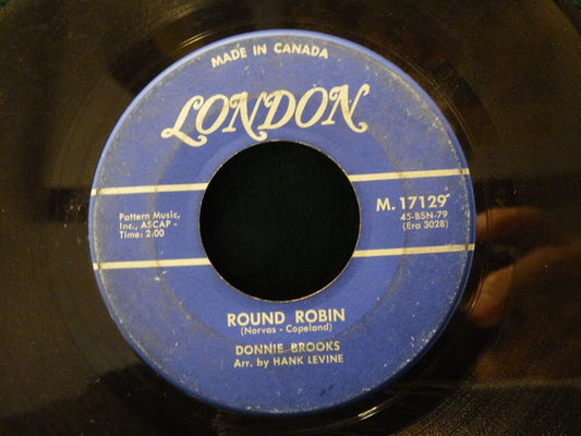 Donnie Brooks : Round Robin (7", Single)