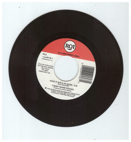 Tommy Shane Steiner : What If She's An Angel (7", Single)