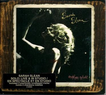 Sarah Slean : Orphan Music (CD, Album)