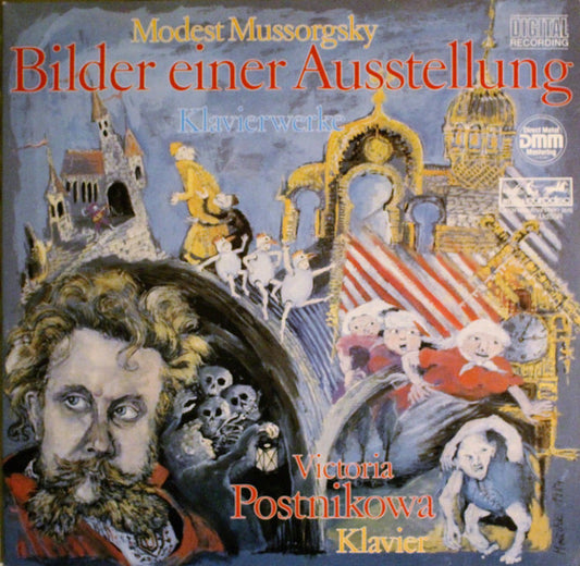 Modest Mussorgsky : Bilder Einer Ausstellung Klavierwerke Victoria Postnikowa Klavier (2xLP, Album, RM)