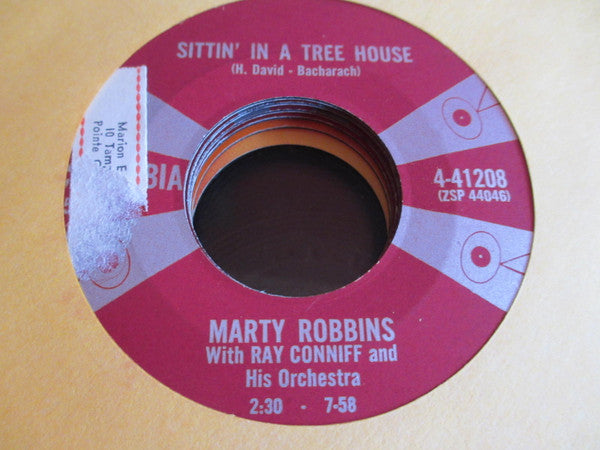 Marty Robbins : She Was Only Seventeen  (7", Single)