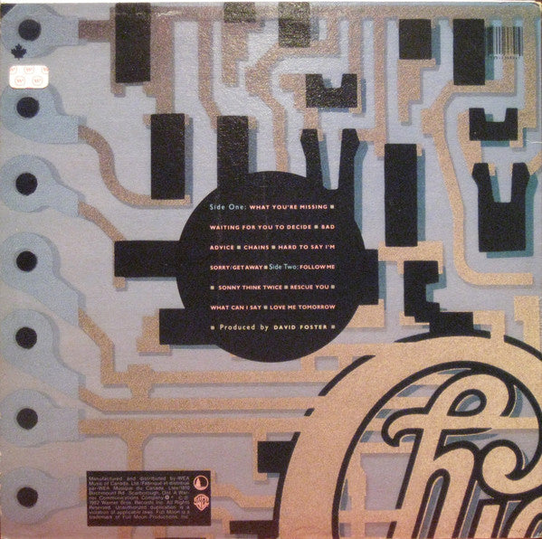Chicago (2) : Chicago 16 (LP, Album, Cin)