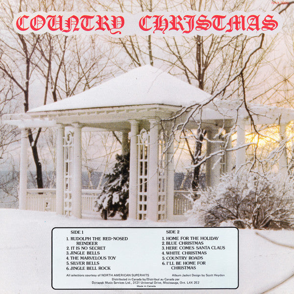 The Home-Towne Choir : Country Christmas With The Home-Towne Choir (LP, Album)