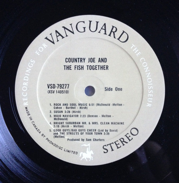 Country Joe And The Fish : Together (LP, Album, Gat)