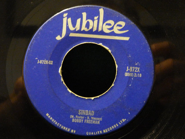 Bobby Freeman : Ebb Tide / Sinbad (7", Single)