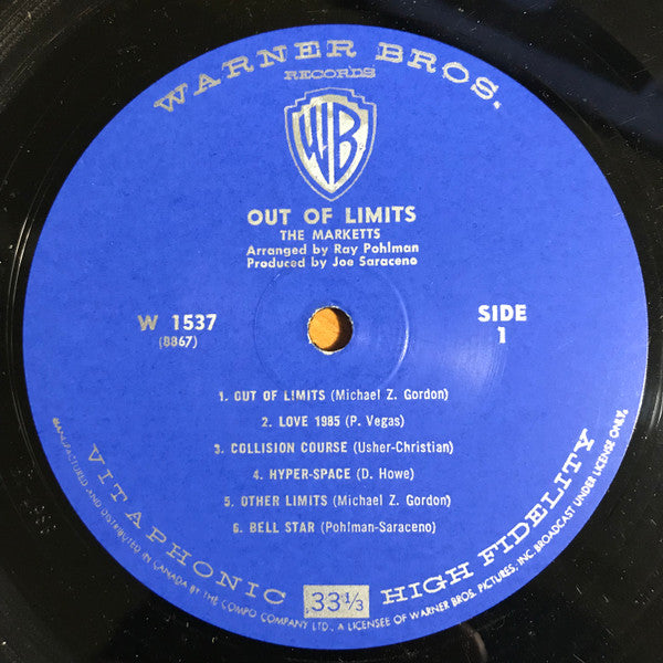 The Marketts : Out Of Limits (LP, Album, Mono)