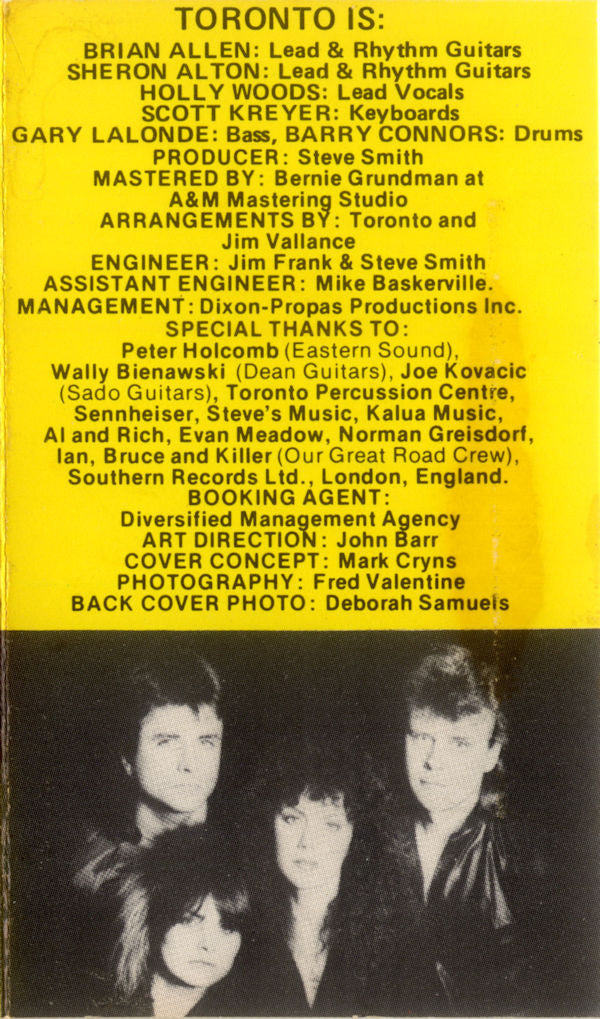 Toronto (4) : Get It On Credit (Cass, Album, Dol)