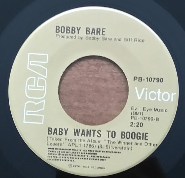 Bobby Bare : Dropkick Me, Jesus (7", Single)