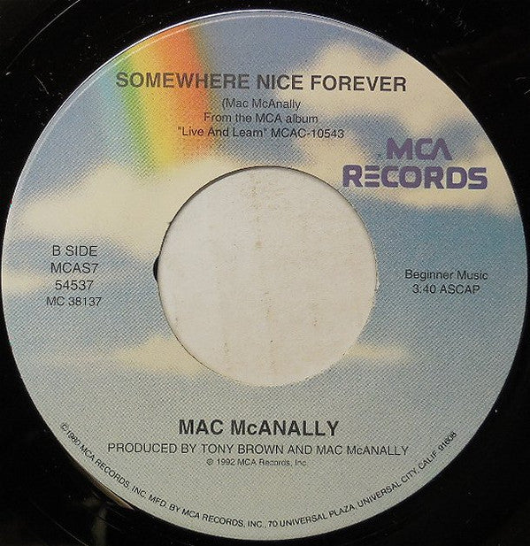 Mac McAnally : Junk Cars (7", Single)